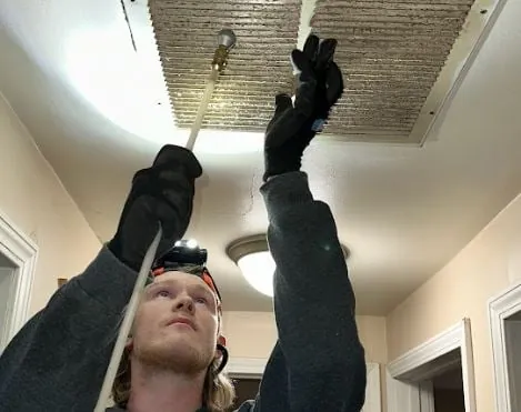 Clean indoor air after professional duct cleaning