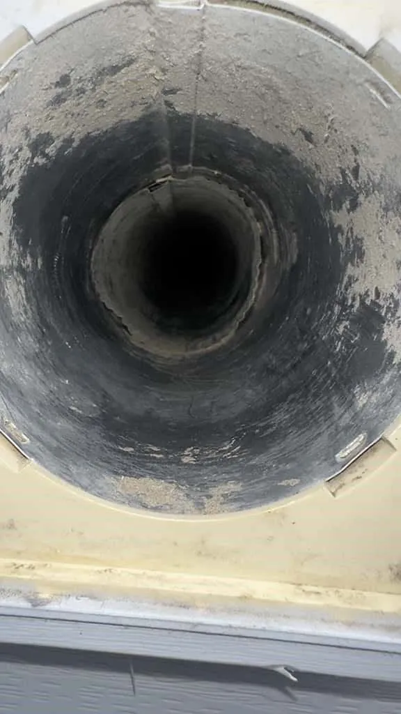 HVAC cleaning before and after