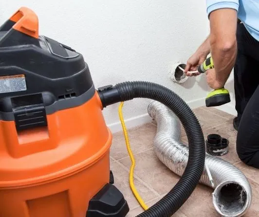 HVAC system cleaning and servicing